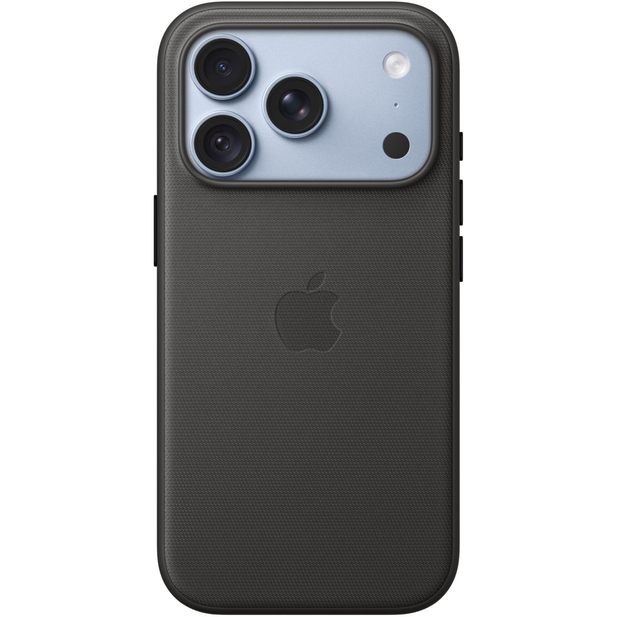 Coque iPhone 18 Pro TechWoven Noir Magsafe couleur unique, APPLE