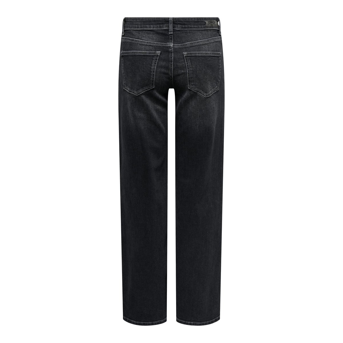 Jean À Jambe Large washed black, ONLY