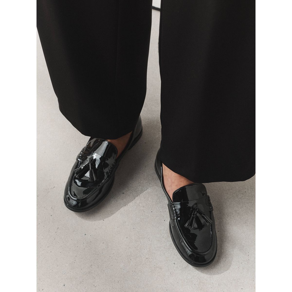Mocassins à glands forever comfort® noir, NEXT