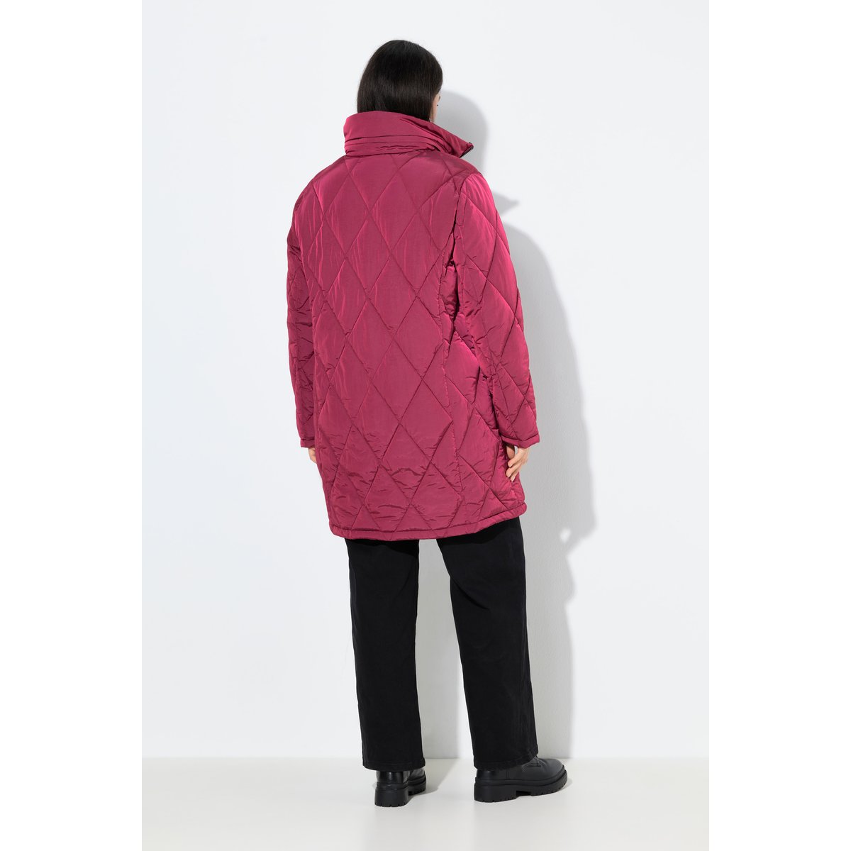 Manteau HYPRAR à capuche carmin, ULLA POPKEN
