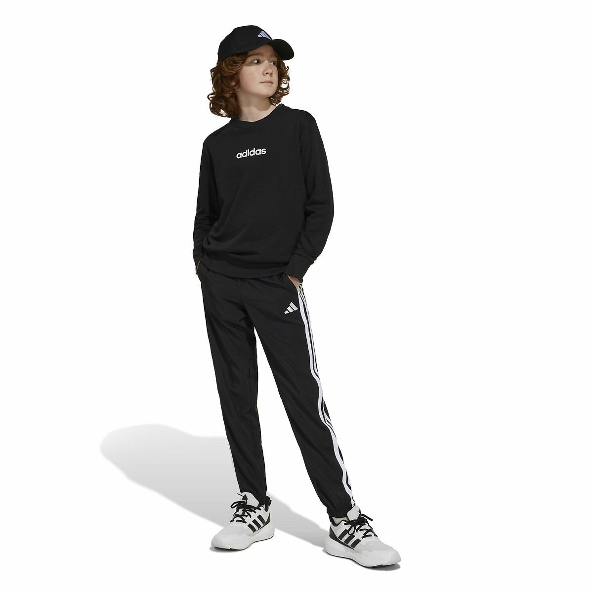 Pantalon de jogging noir, ADIDAS SPORTSWEAR