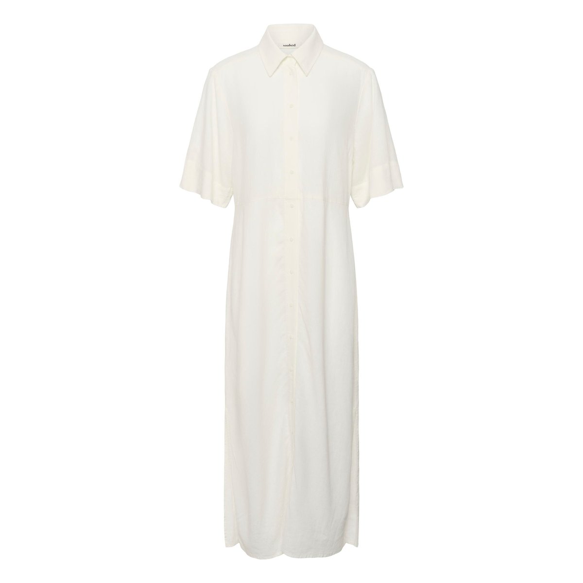 Robe blanc broken white, SOAKED IN LUXURY