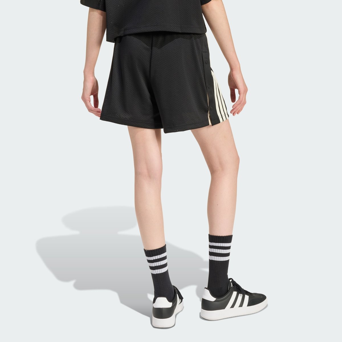 Short Mesh Stadium black / off white / crystal linen, ADIDAS SPORTSWEAR