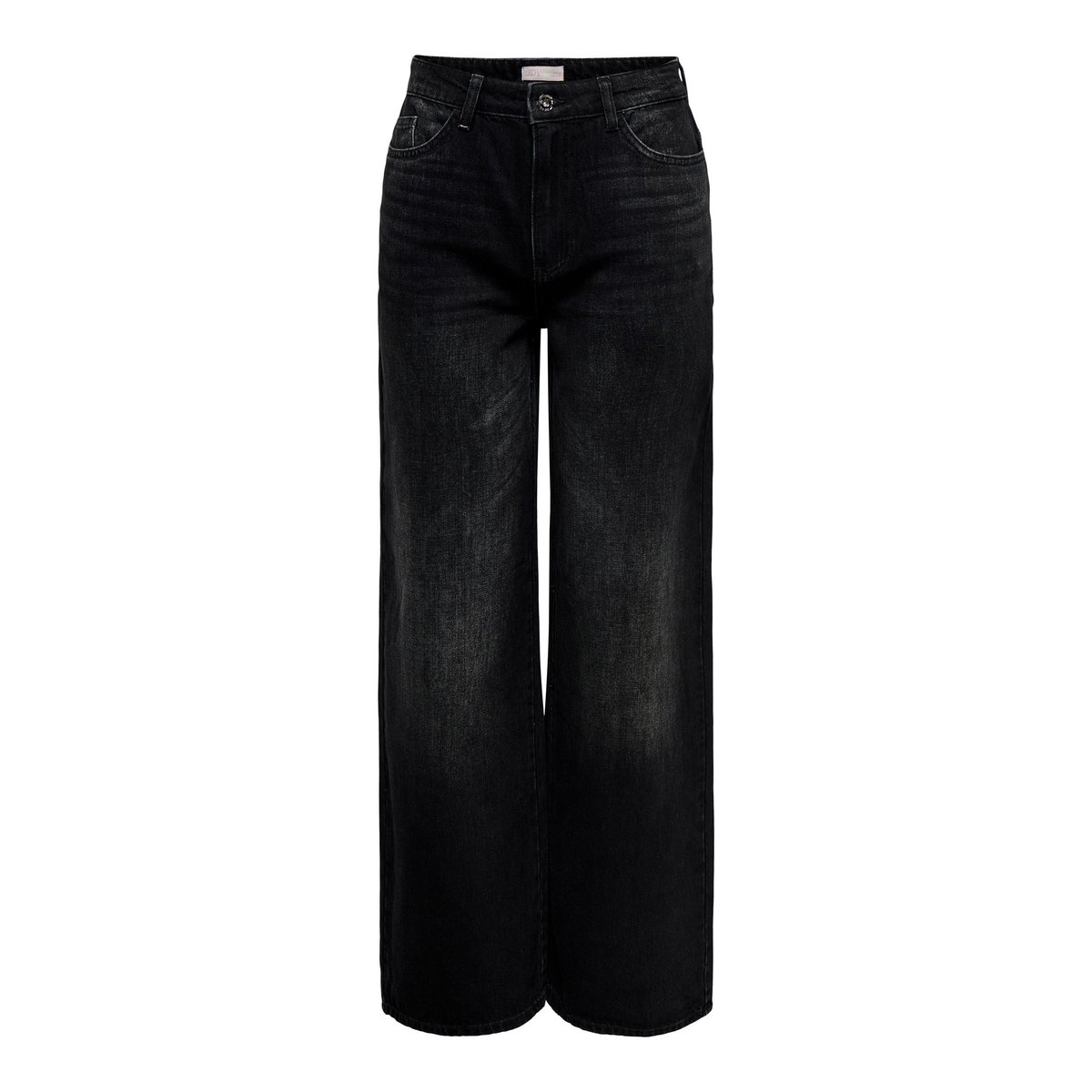 Jean À Jambe Large black denim, JDY