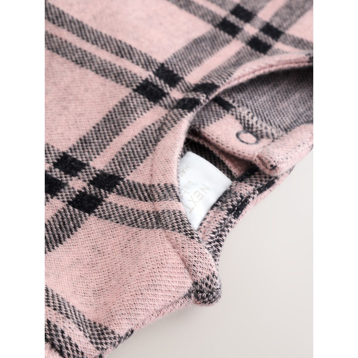 Robe manches longues et collants bébé rose à carreaux, NEXT