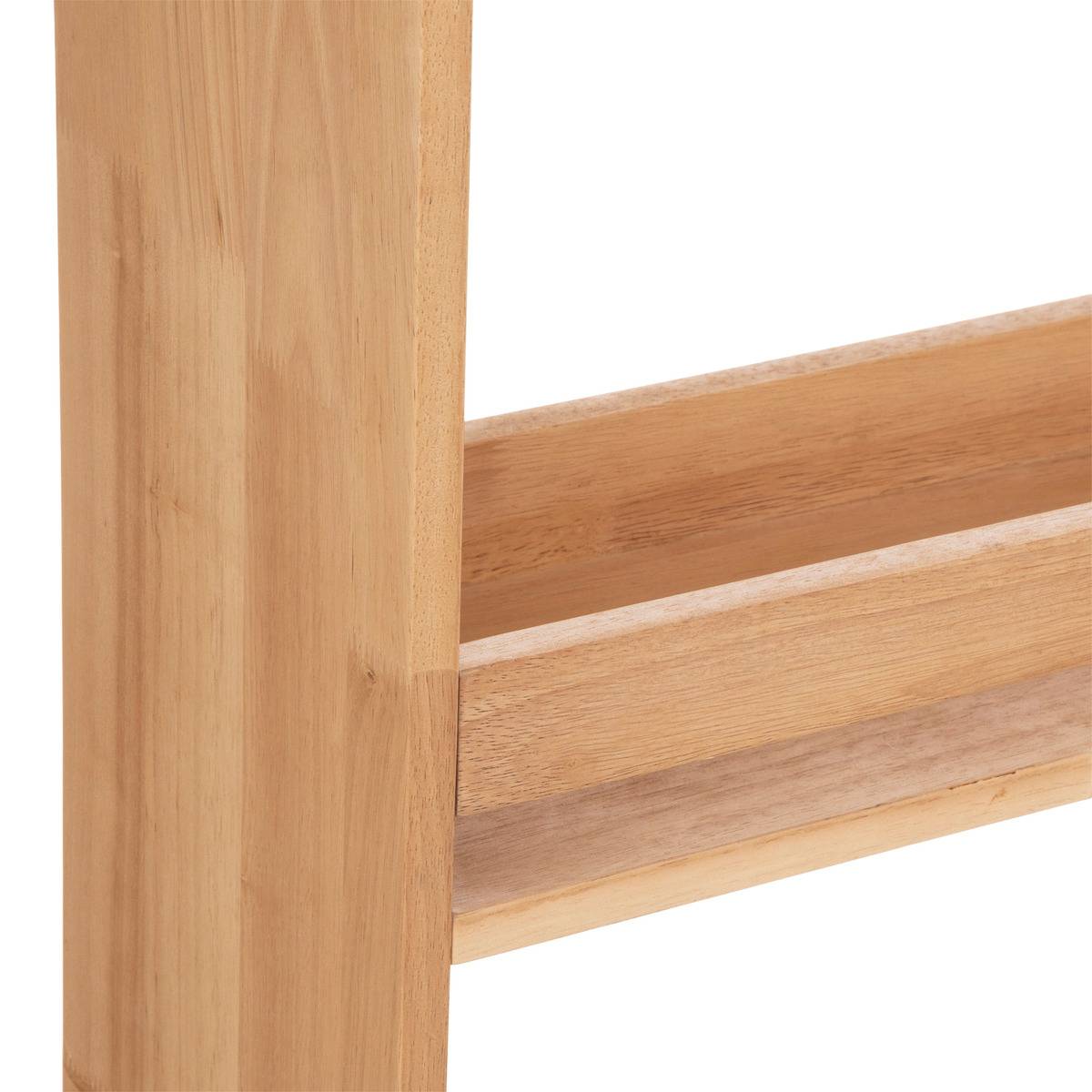 Bibliothèque enfant 3 étagères en bois hévéa ROBIN beige, ATMOSPHERA FOR KIDS