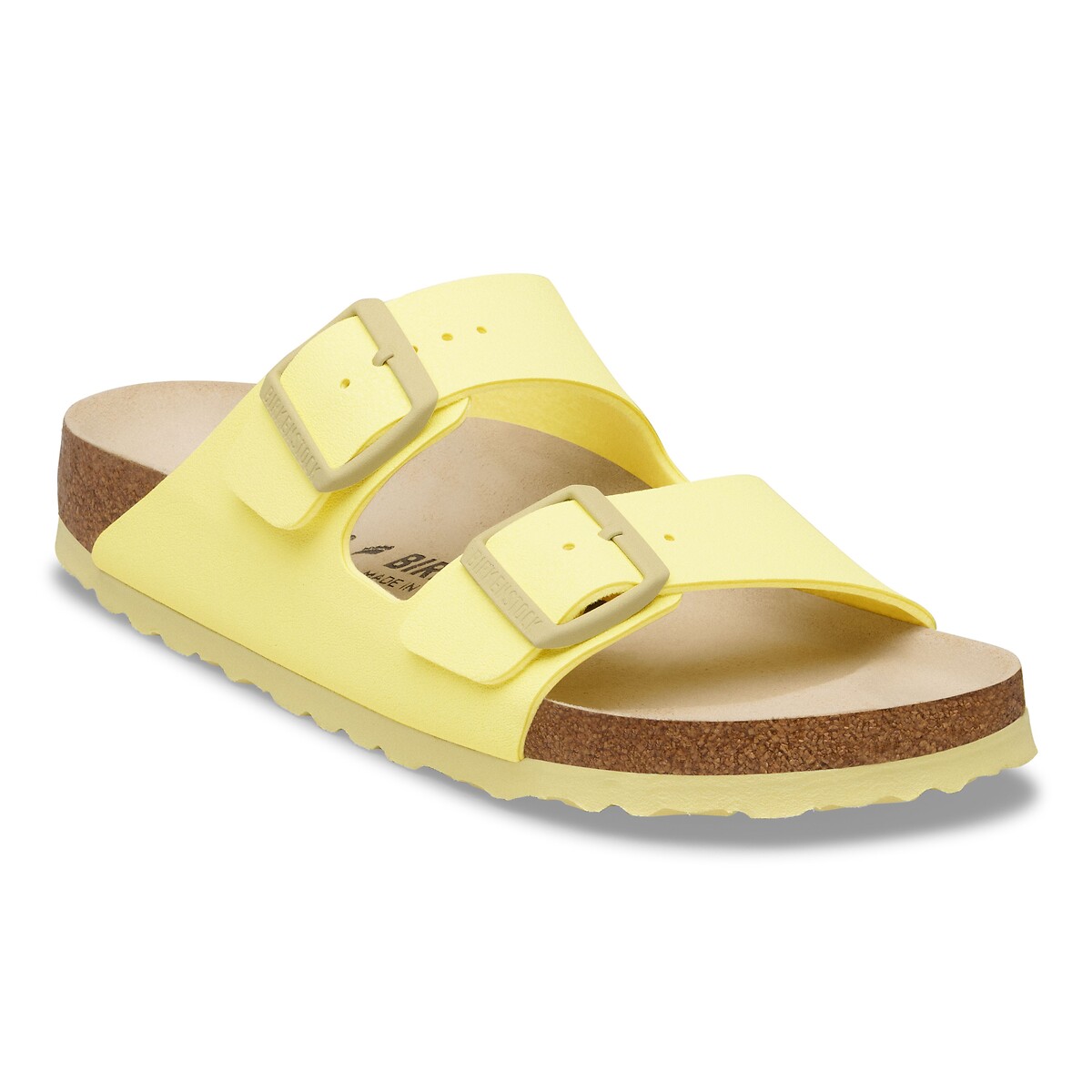 Sabot doppio cinturino Arizona giallo, BIRKENSTOCK
