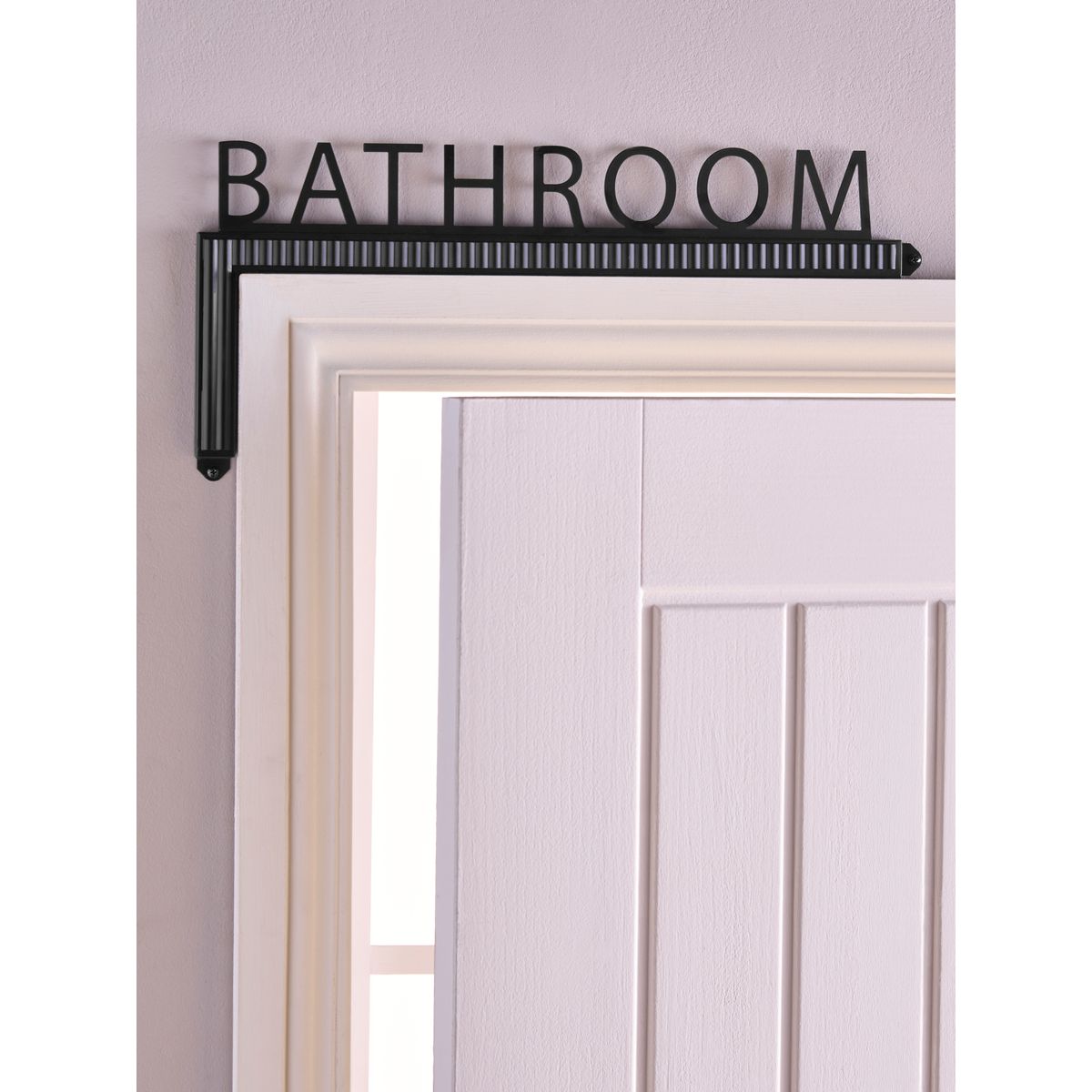 Panneau de porte pour salle bain noir, NEXT
