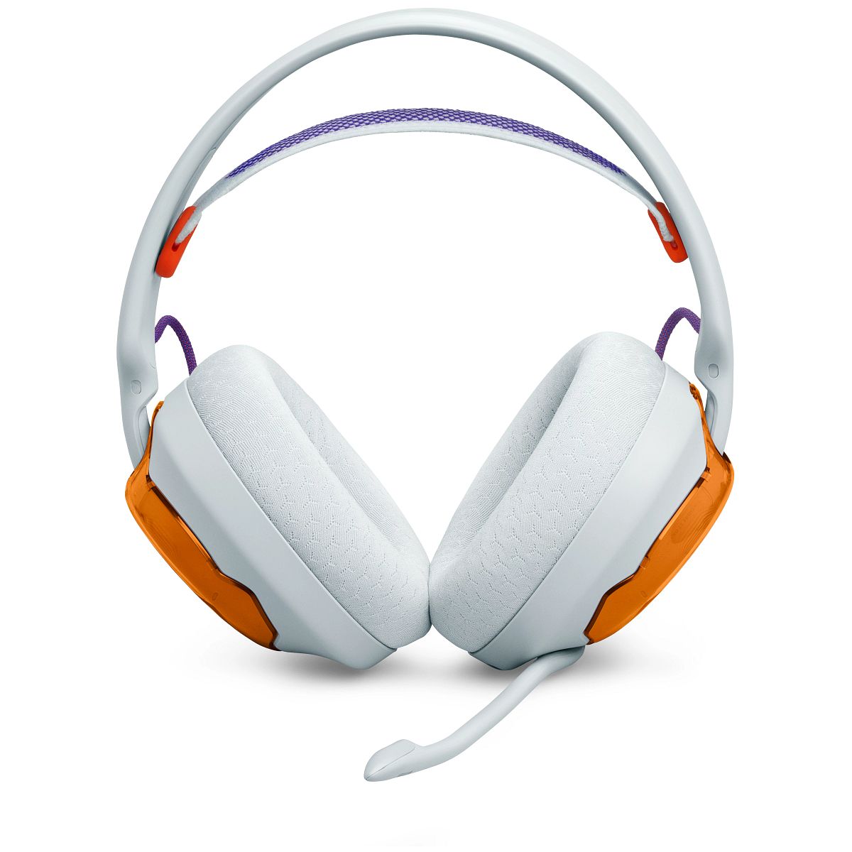 Casque gamer Quantum 250 Blanc Orange blanc, JBL