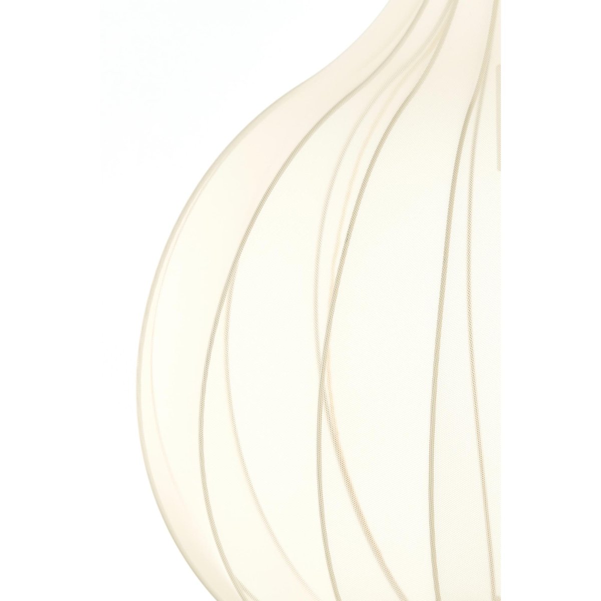 Lampe Suspendue Textiles ELATI sable, LIGHT & LIVING 
