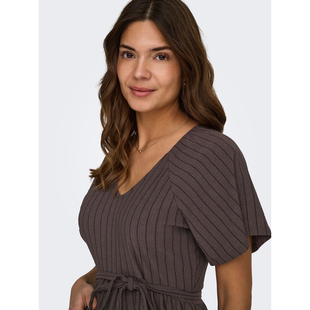 Robe chocolate brown, ONLY