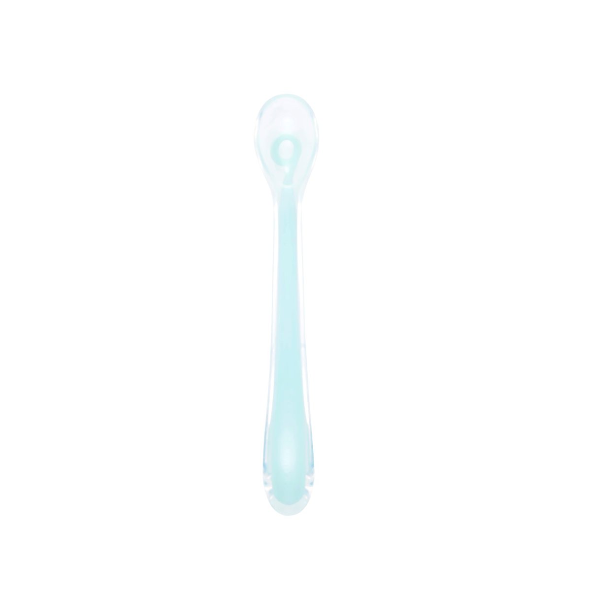 Cuillère bébé souple pour la diversification bleu, BABYMOOV