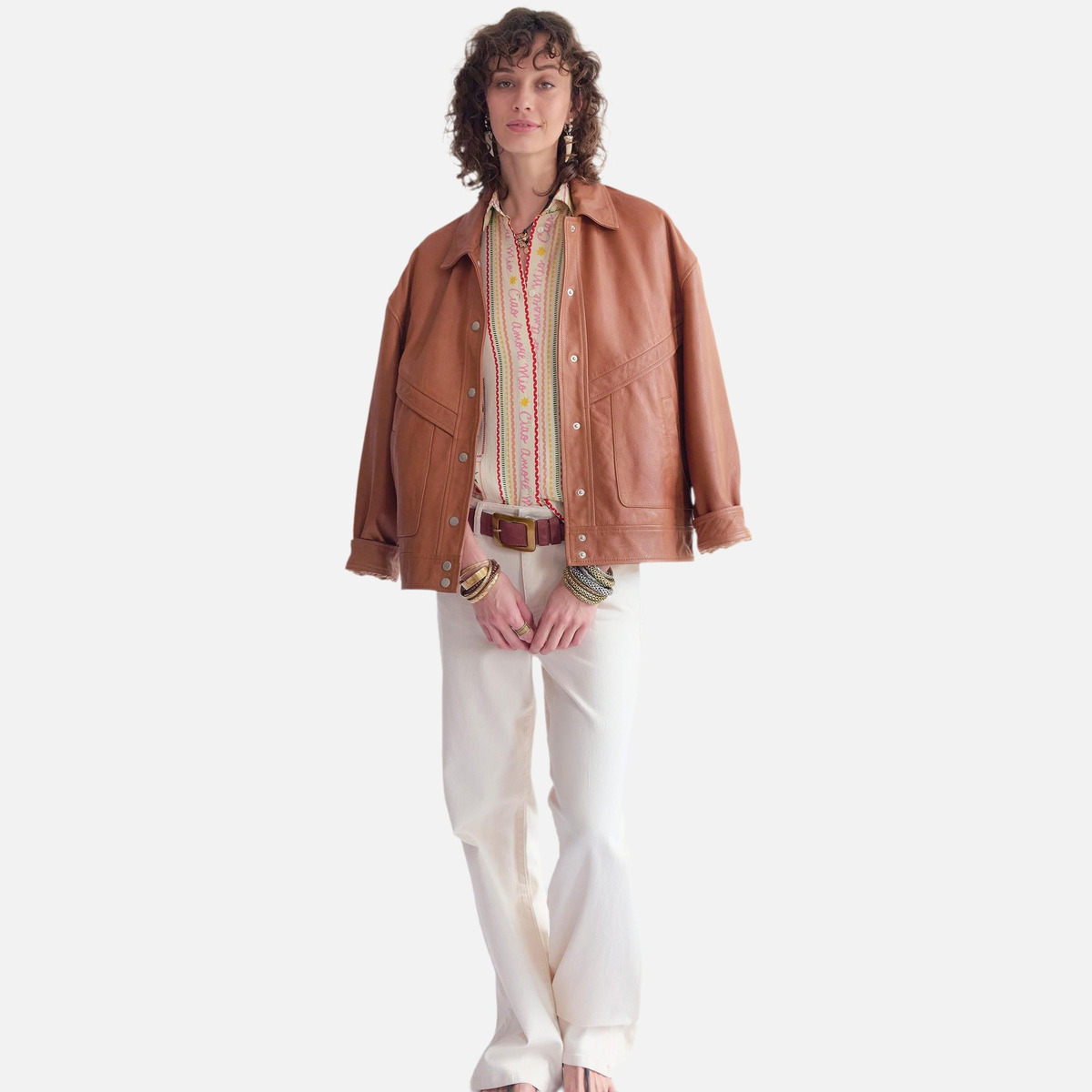 Jean THE JAGGER SUNSET DRILL 26s naturel, MKT STUDIO