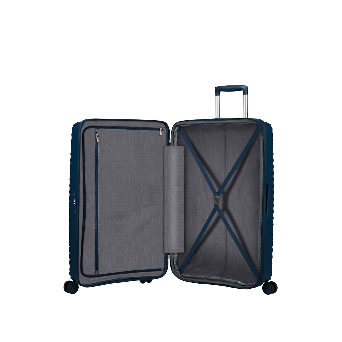 Mala de Viagem Grande Diablast 78cm Expansível, 98L, American Tourister azul, AMERICAN TOURISTER