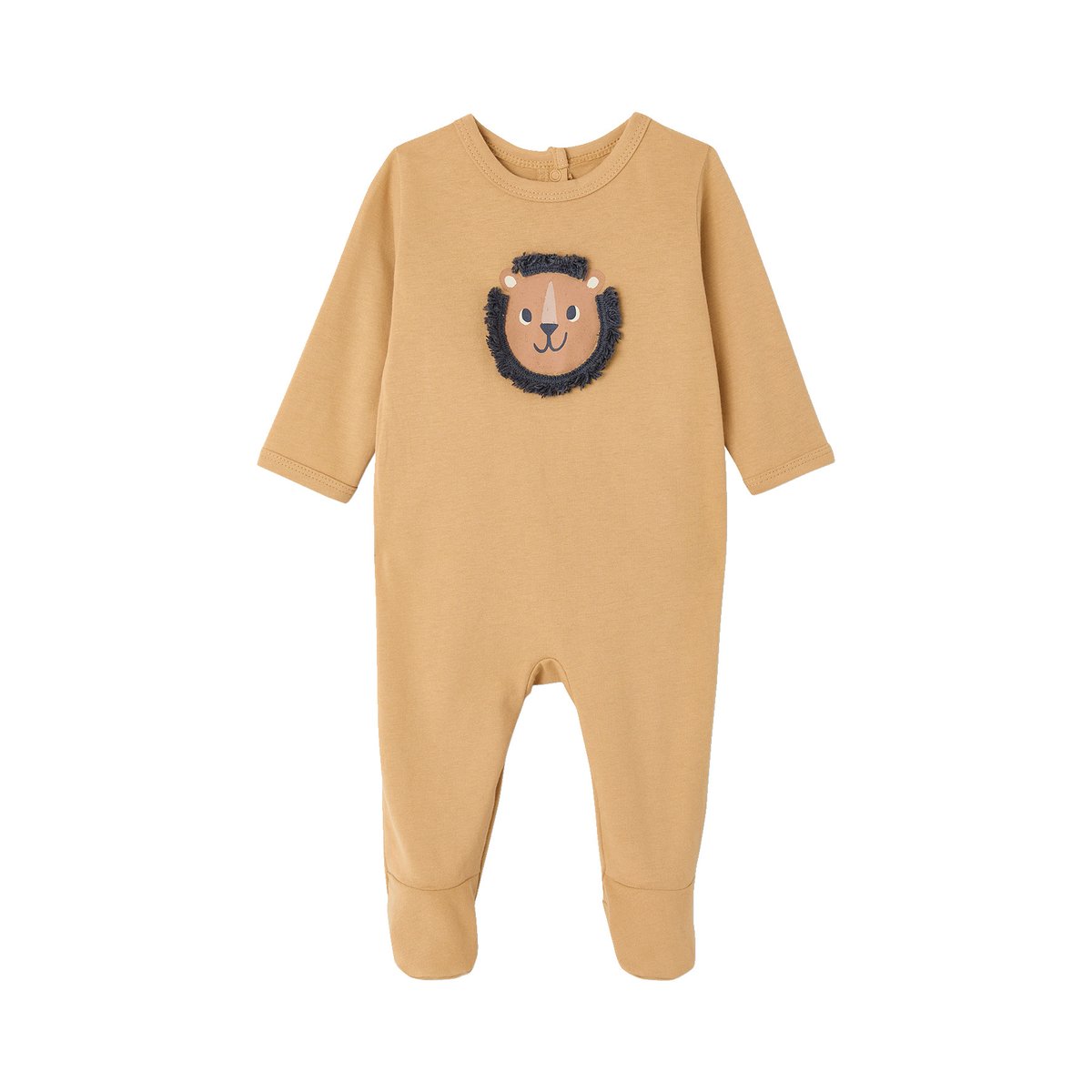 Pyjama naissance ouvertur beige, VERTBAUDET