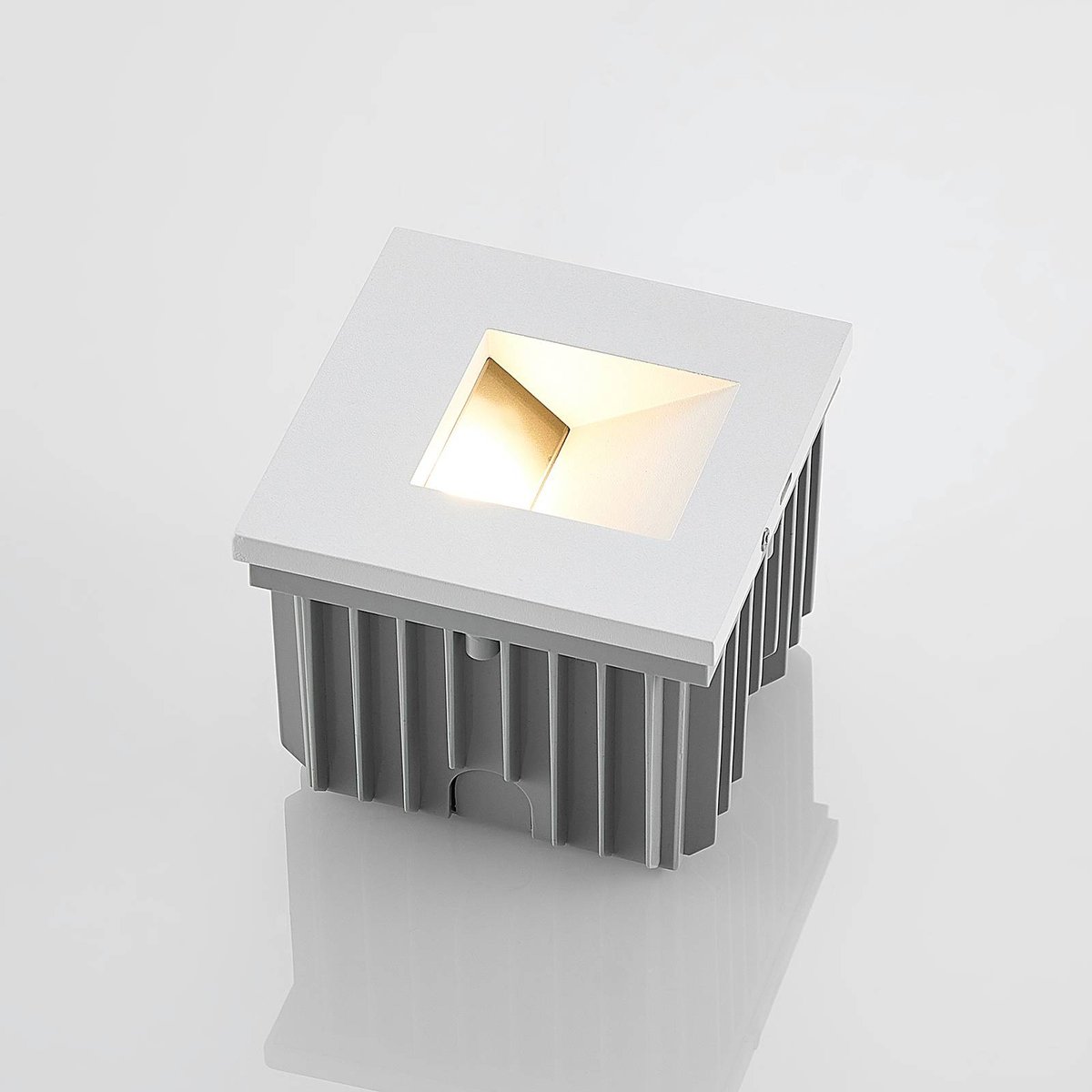 Applique extérieure en aluminium moderne blanc, ARCCHIO