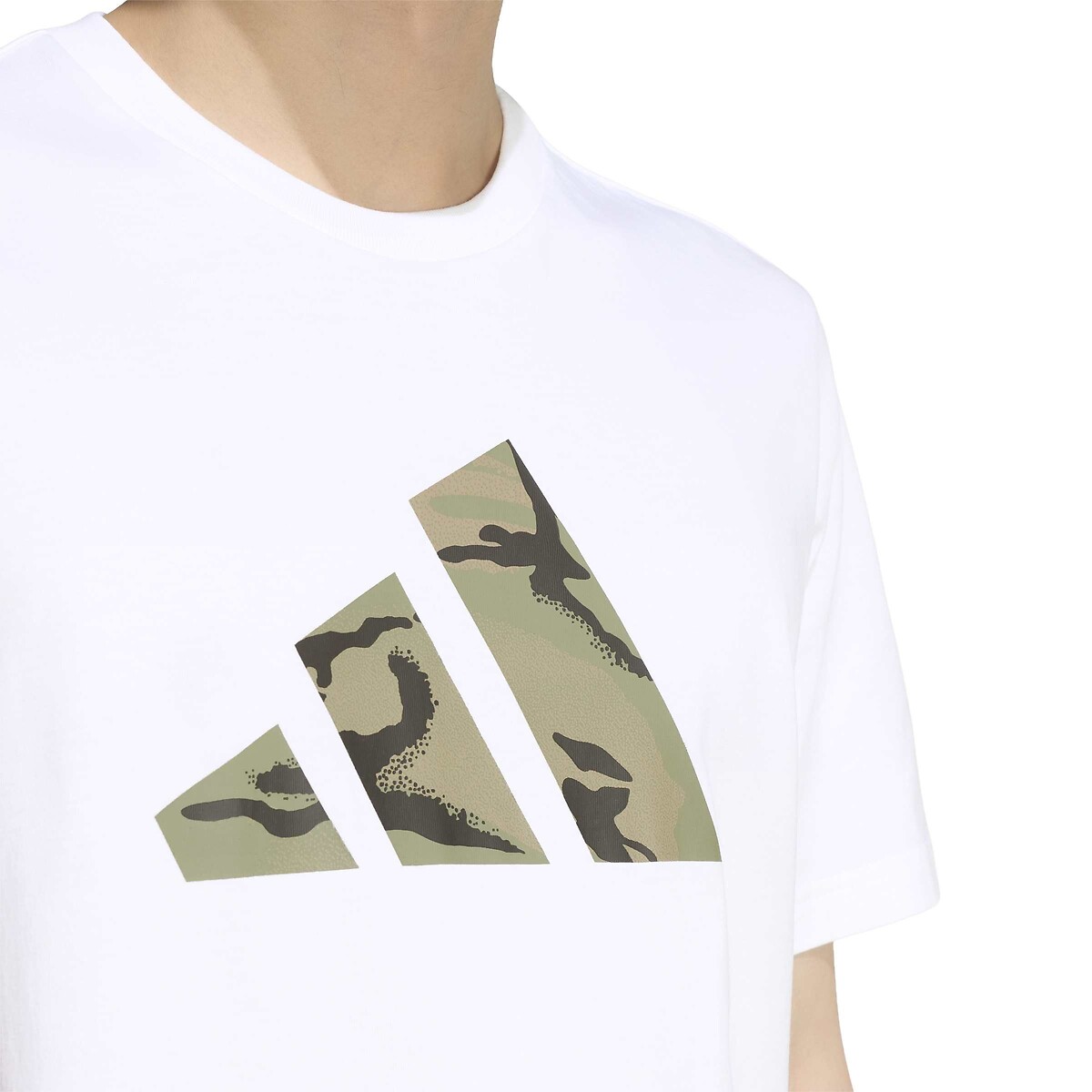 T-shirt de mangas curtas, TABLE TEE branco, ADIDAS SPORTSWEAR