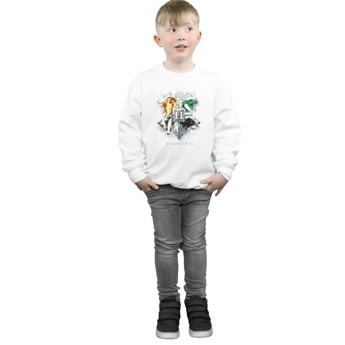 Sweat HOGWARTS blanc, HARRY POTTER