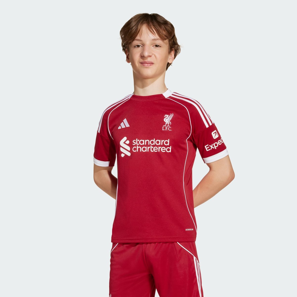 Maillot Domicile Liverpool Fc 25/26 Enfants Maillot Domicile Liverpool Fc 25/26 Enfants strawberry red, adidas Performance