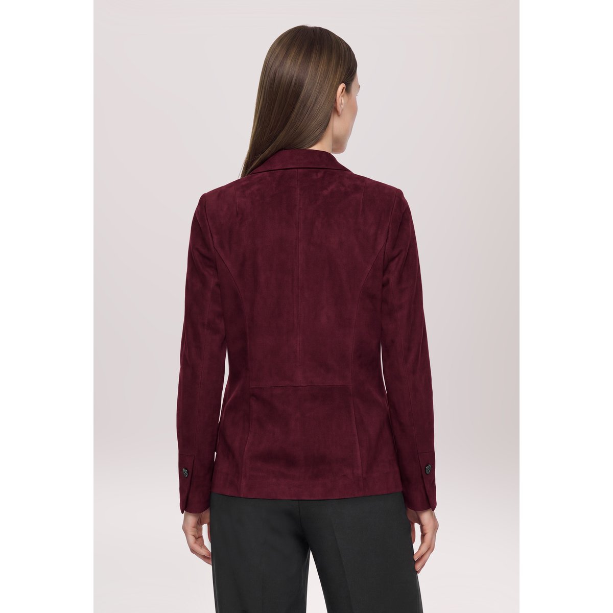Blazer court à manches longues maroon banner, BETTY BARCLAY