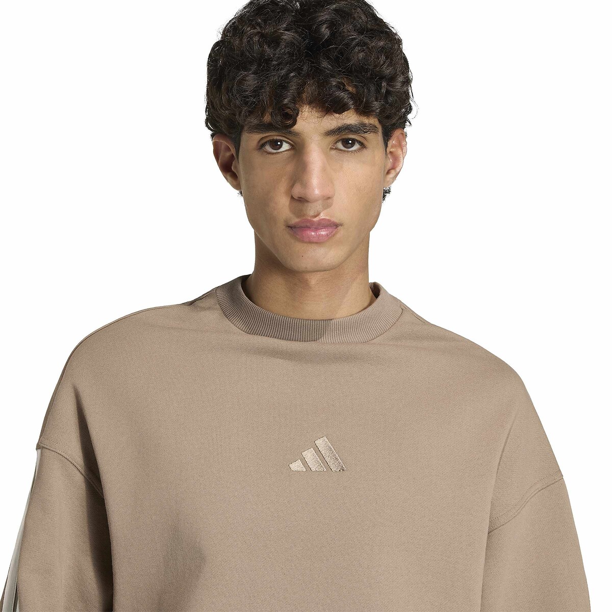 Felpa girocollo, FUTURE ICONS marrone, ADIDAS SPORTSWEAR