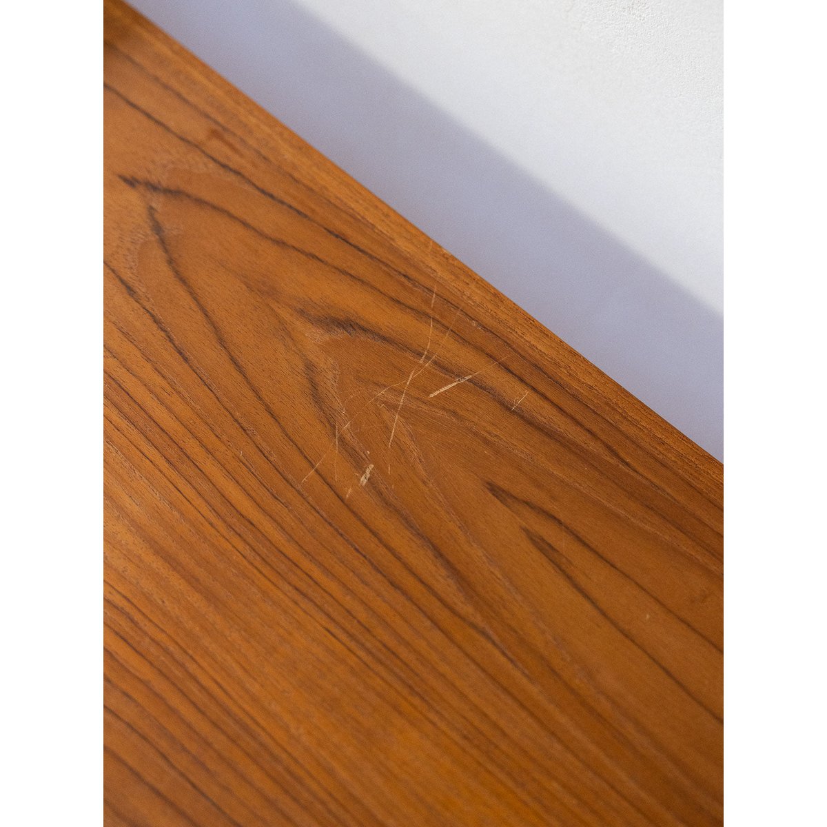 Table à manger à rallonge Karla N°1234 - Bon état bois foncé, DEBONGOUT