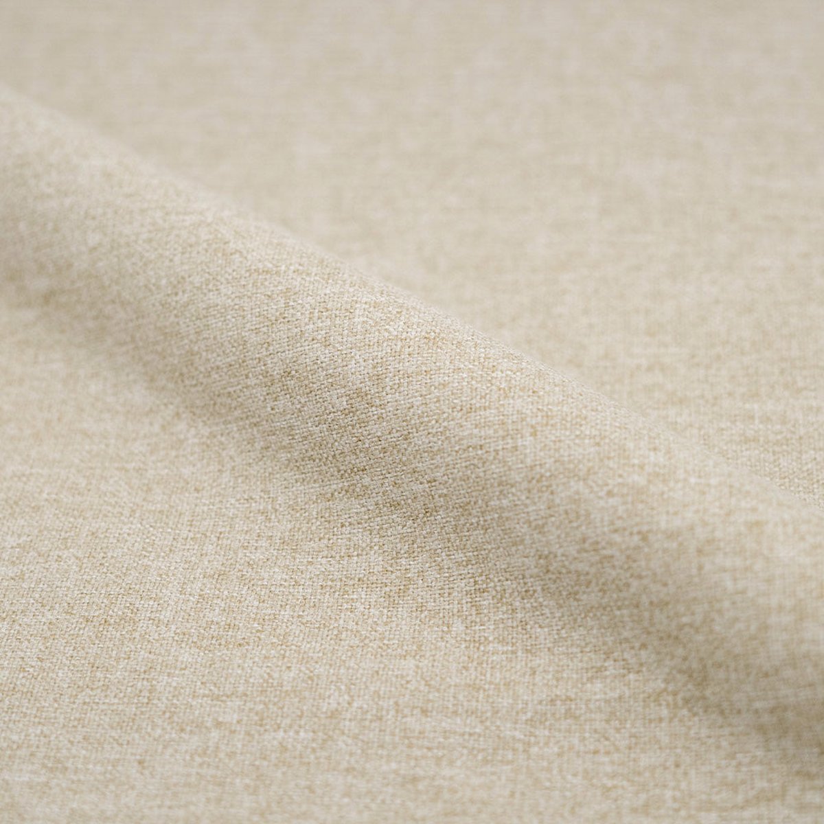 Lot de 2 chaises pour ilot central 63,5 cm en tissu et bois d'hévéa - JOSETTE beige, MAISON PAVANE