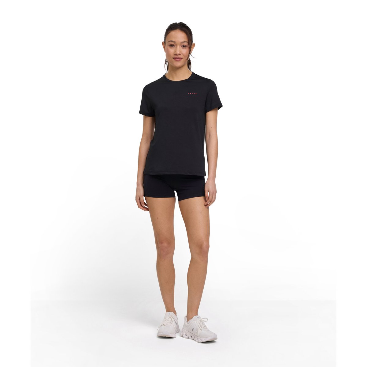 T-Shirt noir, FALKE