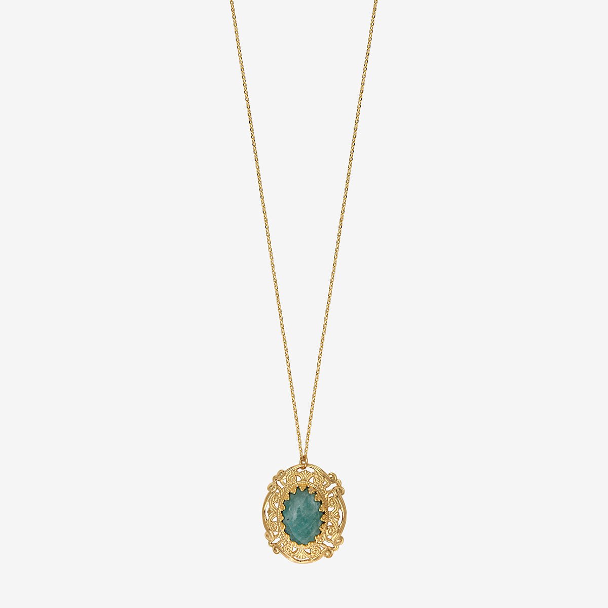 Collier gm dubarry amazonite bleu, CAROLINE NAJMAN
