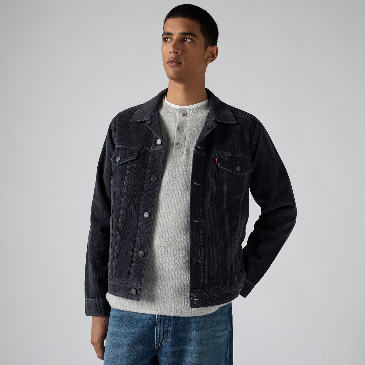 Unisex jeansjasje Trucker ebony, LEVI'S