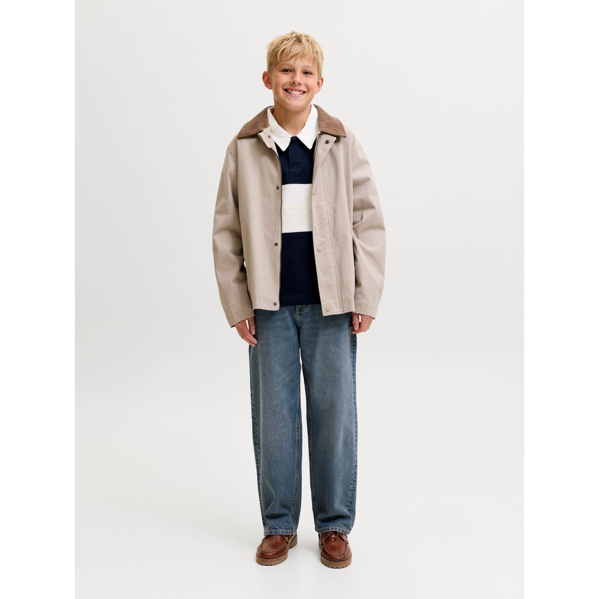 Jean Baggy Fit blue denim, JACK & JONES JUNIOR