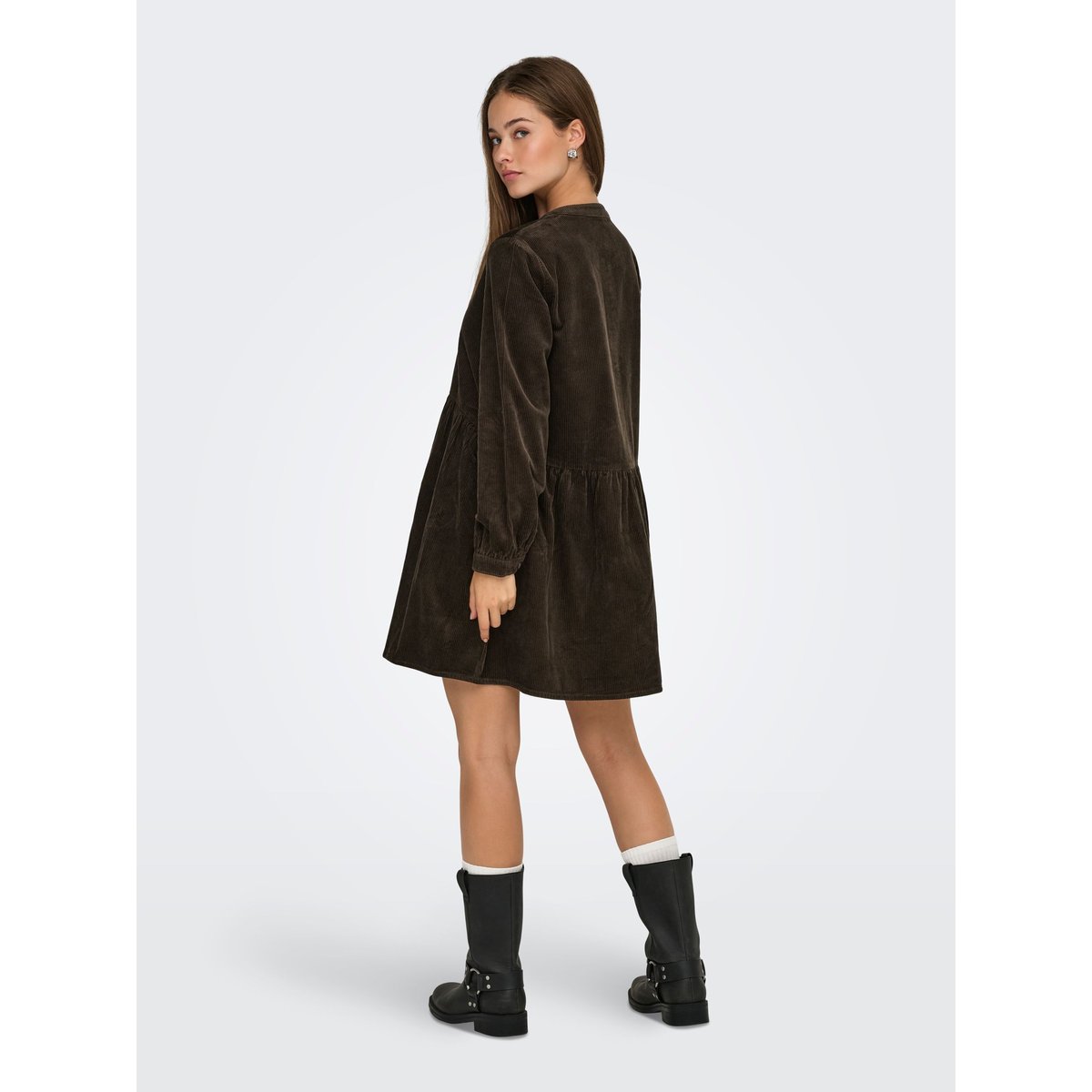 Robe marron - slate black 1, JDY
