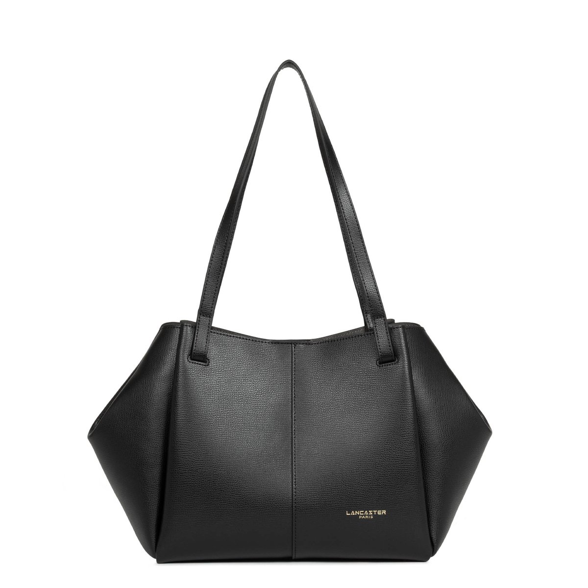 Sac tote en cuir de vachette, SIERRA HAUS noir, LANCASTER