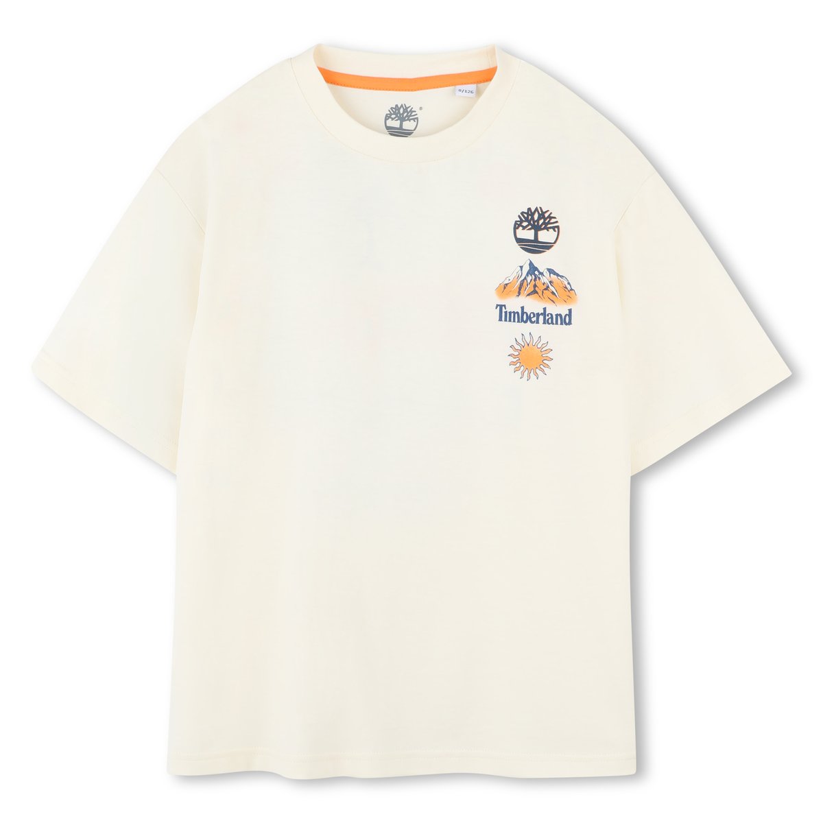 T-shirt ample imprimé montagne riz, TIMBERLAND