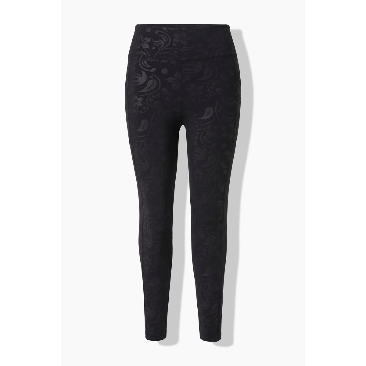Legging de sport, taille haute et élastique noir, ULLA POPKEN