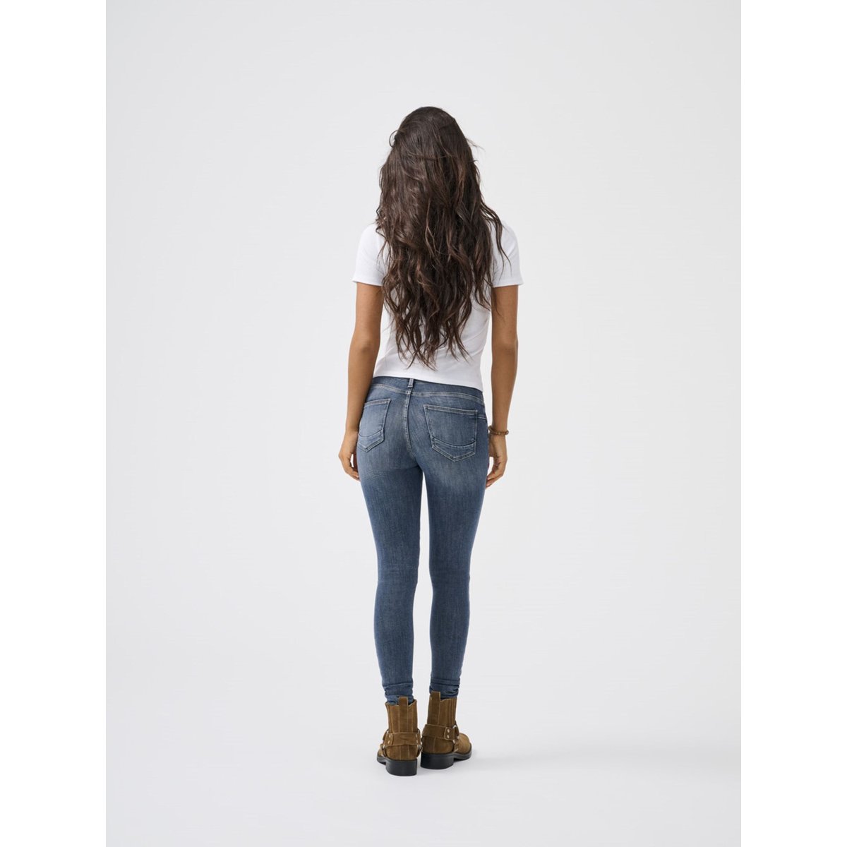 Jean Skinny special blue grey denim, ONLY