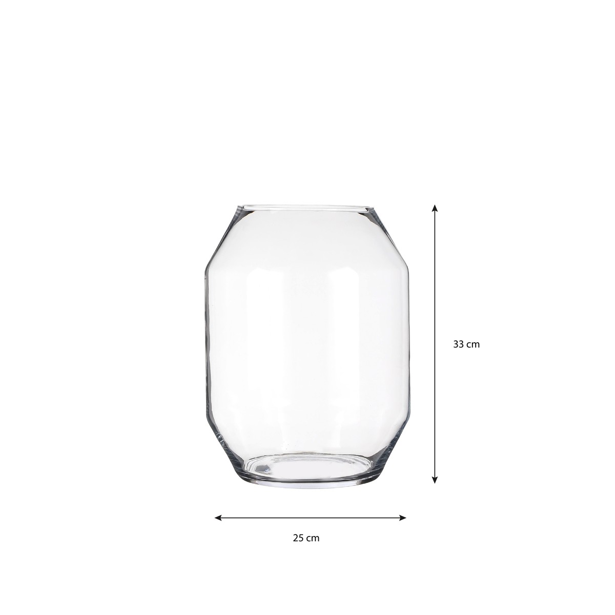 Vase DALI transparent, MICA DECORATIONS