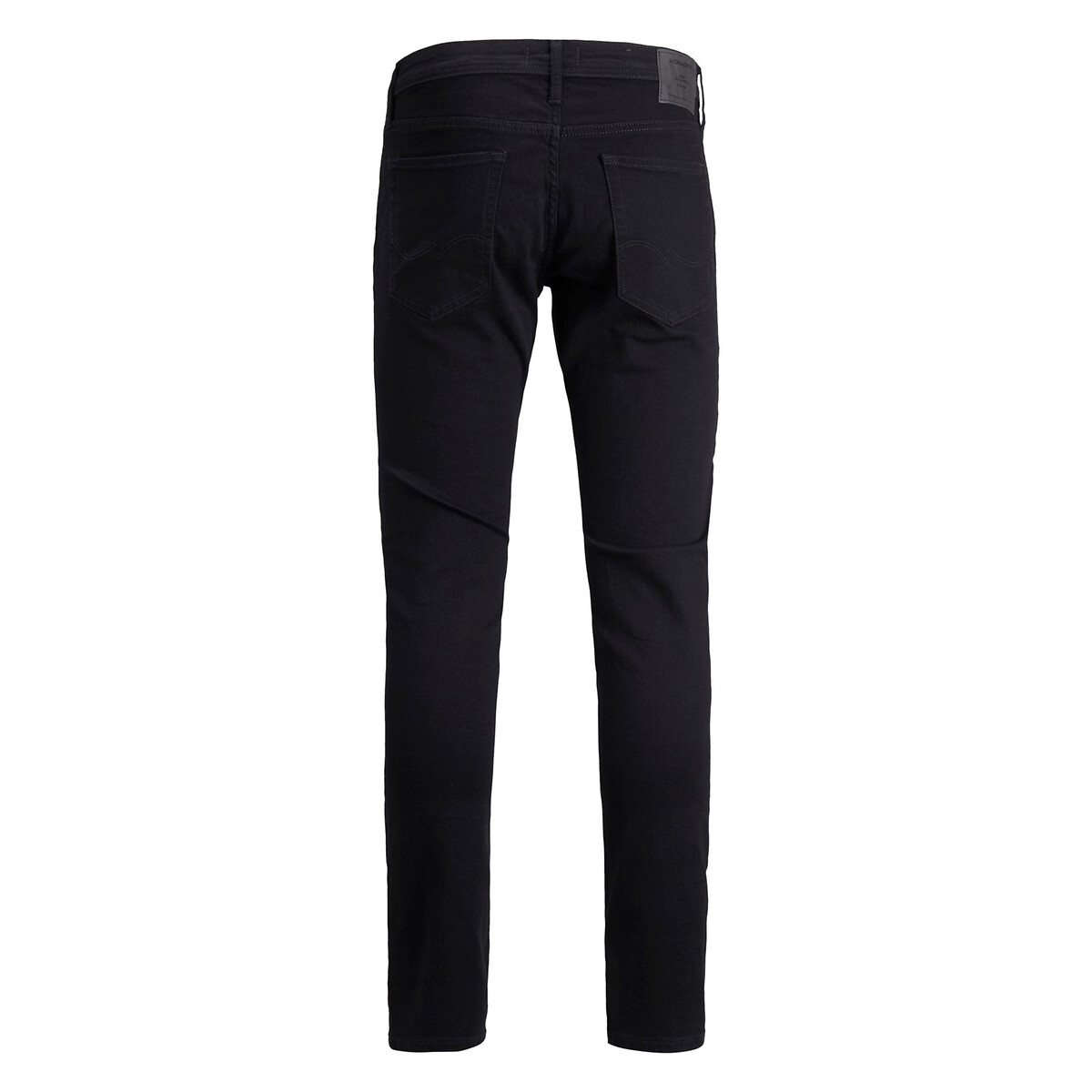 Jean slim, stretch, Glenn noir, JACK & JONES