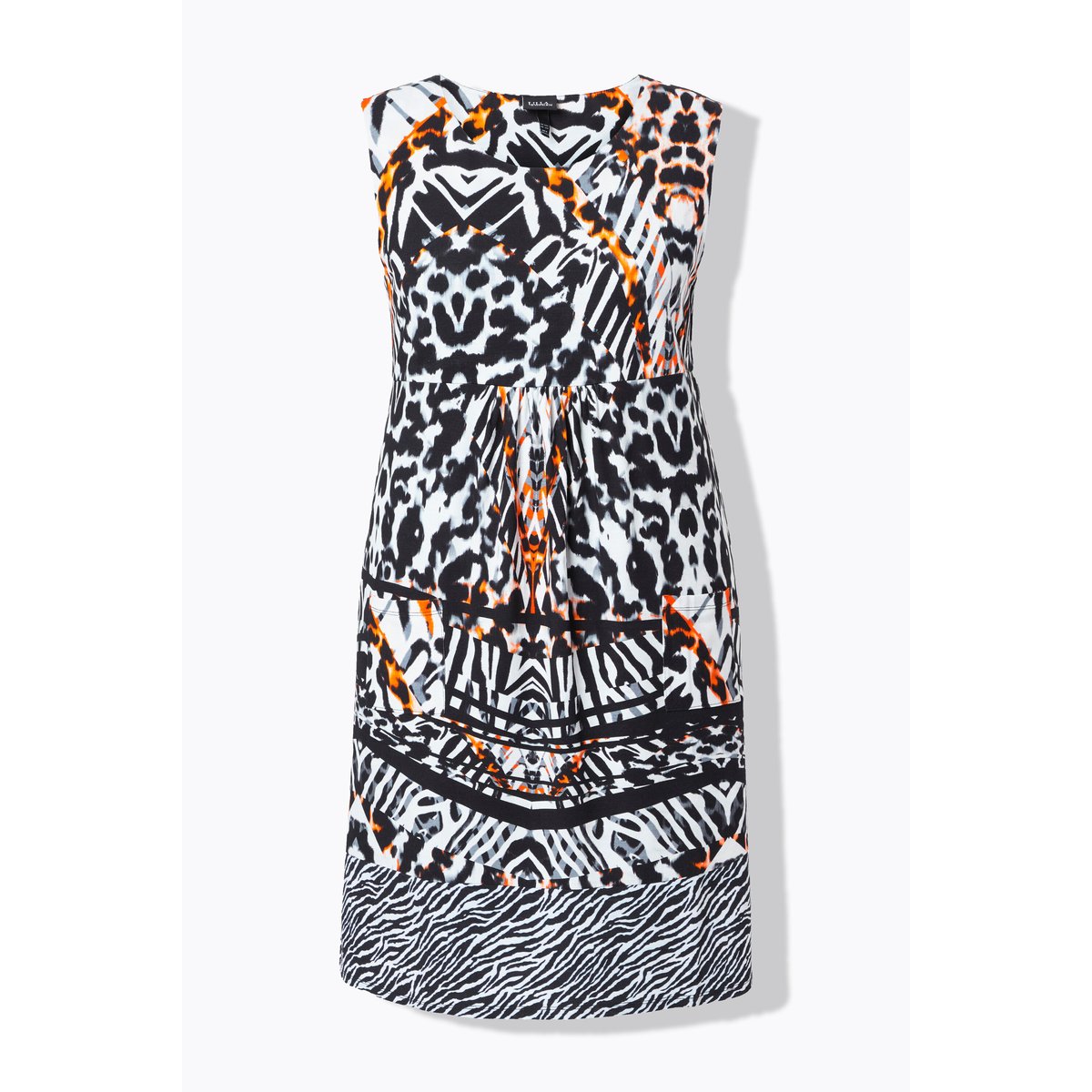 Robe en jersey sans manches noir, ULLA POPKEN