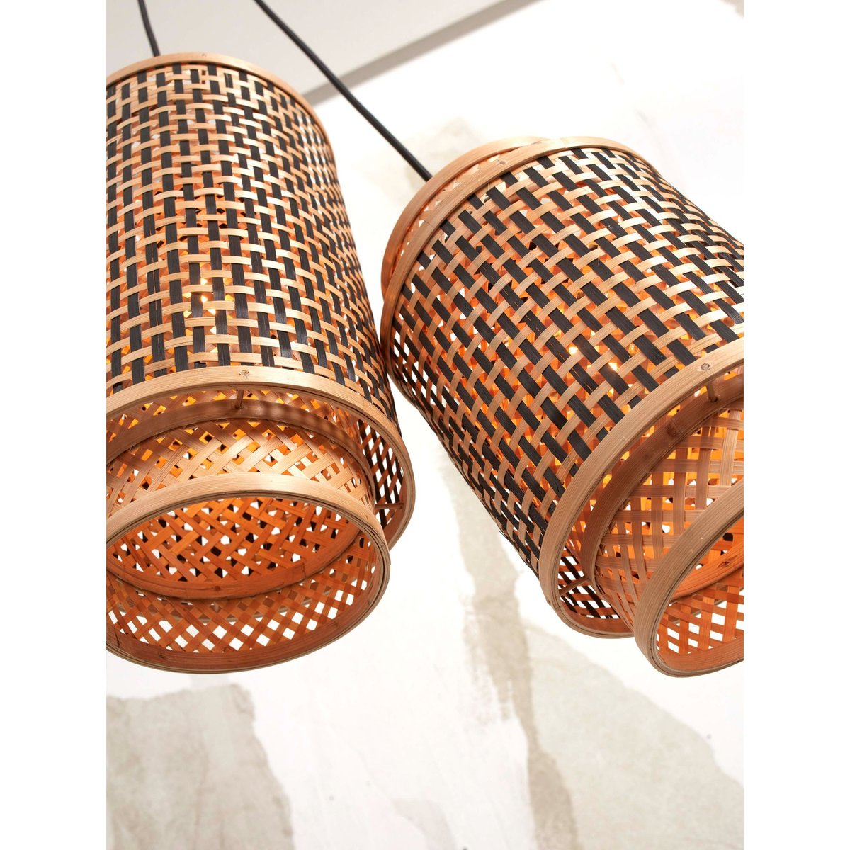 Suspension Bambou BHUTAN naturel, GOOD & MOJO