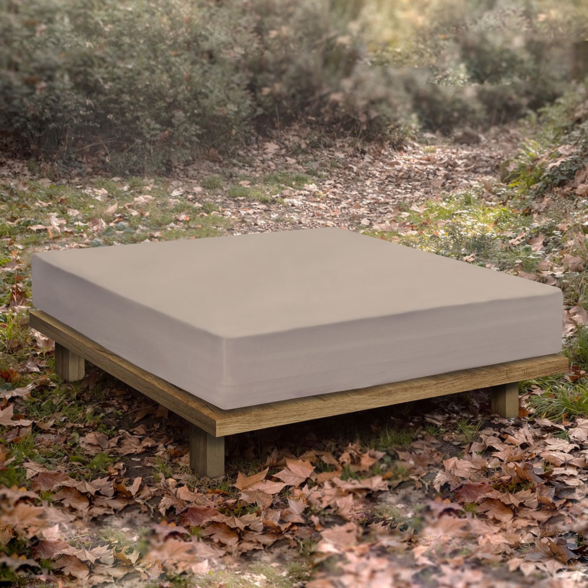 Alèse Imperméable Bonnet 32 cm B-Sensible taupe, BELLECOUR