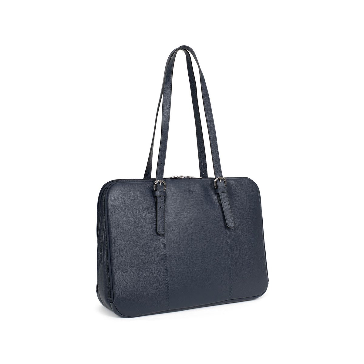 Sac porté épaule 2 anses  CONFORT bleu marine, HEXAGONA