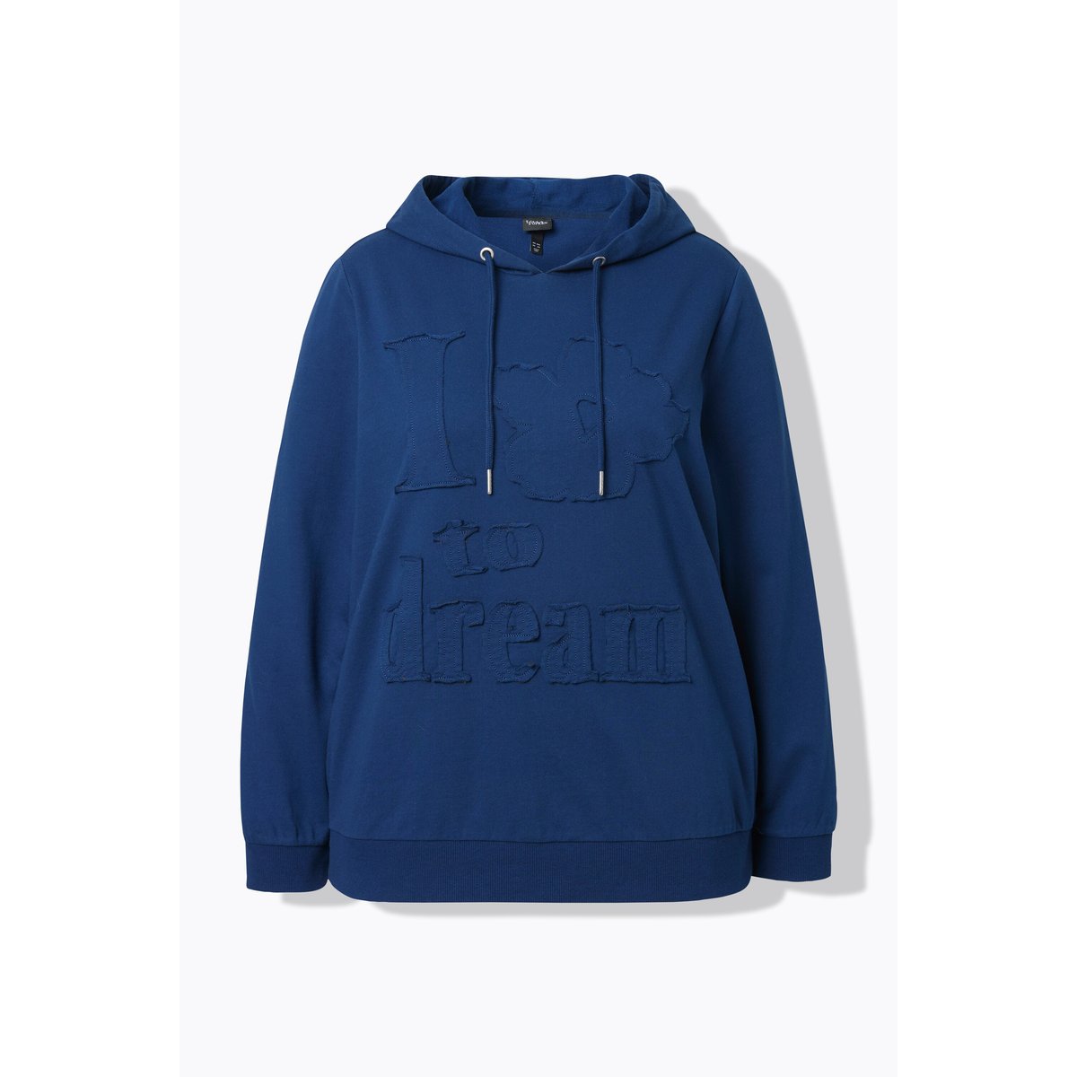 Sweat-shirt à capuche bleu foncé, ULLA POPKEN