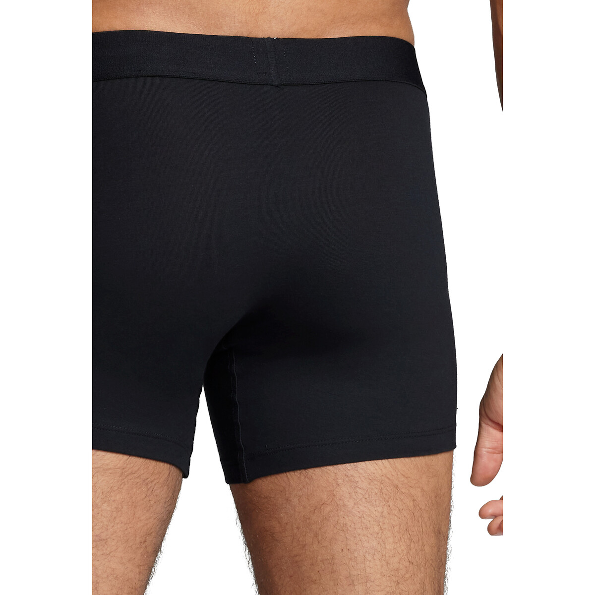 Lot de 2 boxers unis noir noir, LEVI'S