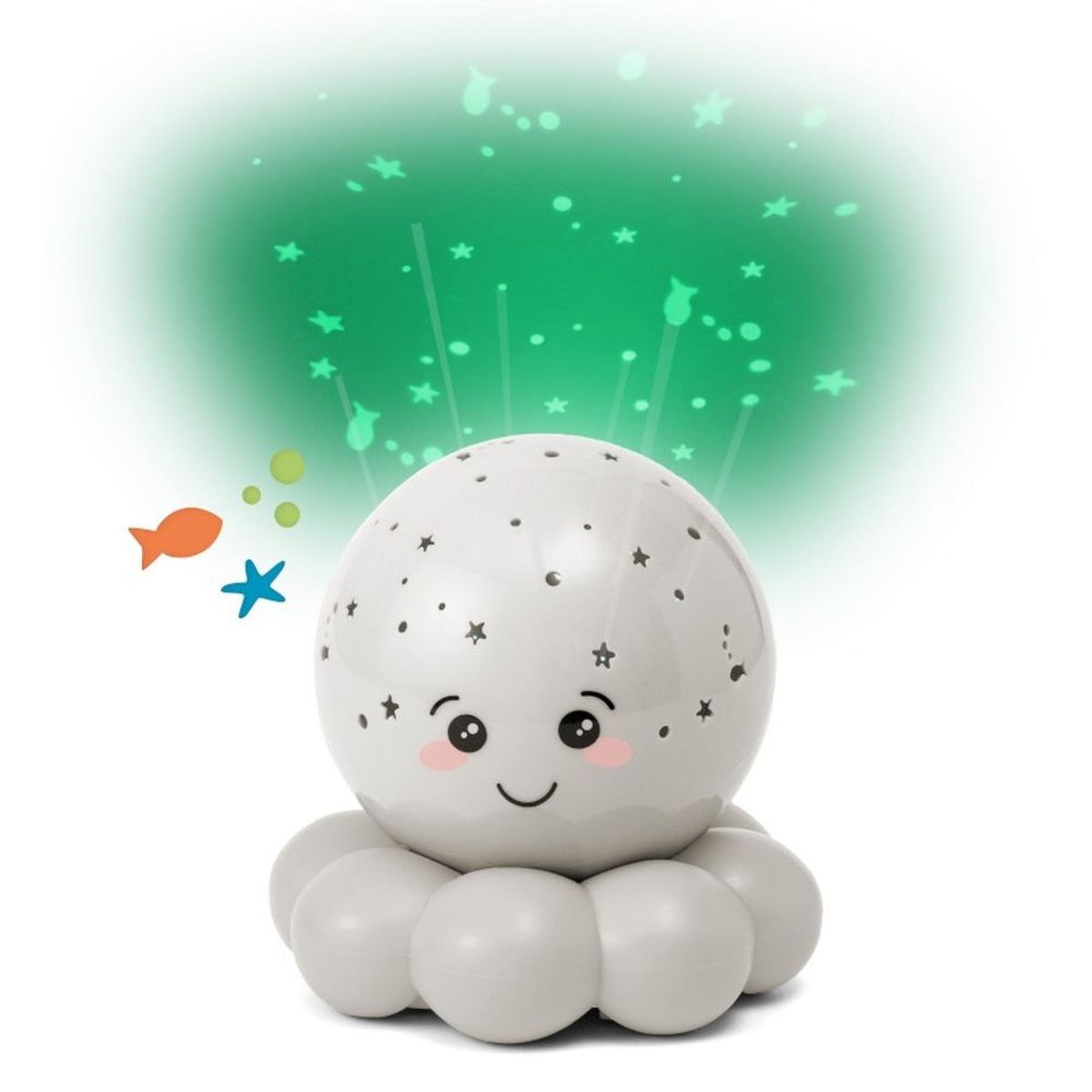 Veilleuse bébé projection plafond Pieuvre Twinkles To Go Gris gris, CLOUD B
