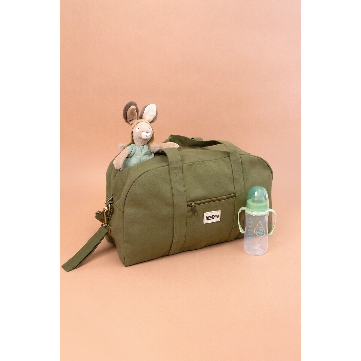 Borsa fasciatoio, BASILE verde oliva, HINDBAG