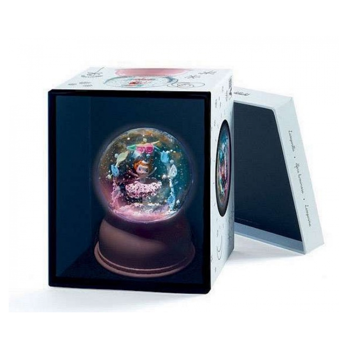 Veilleuse boule à neige Ballerine multicolor, DJECO
