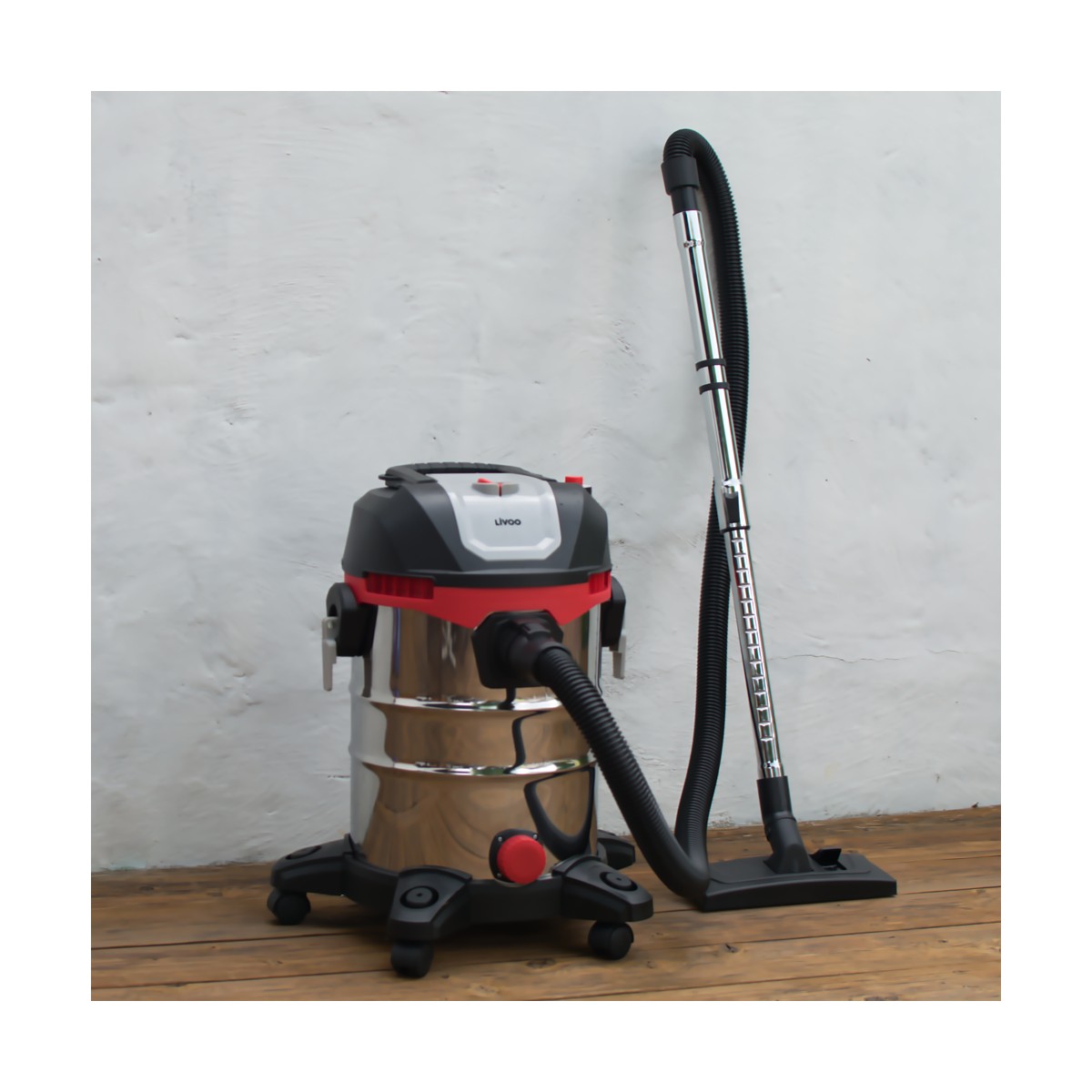 Aspirateur à eau et poussières noir, LIVOO