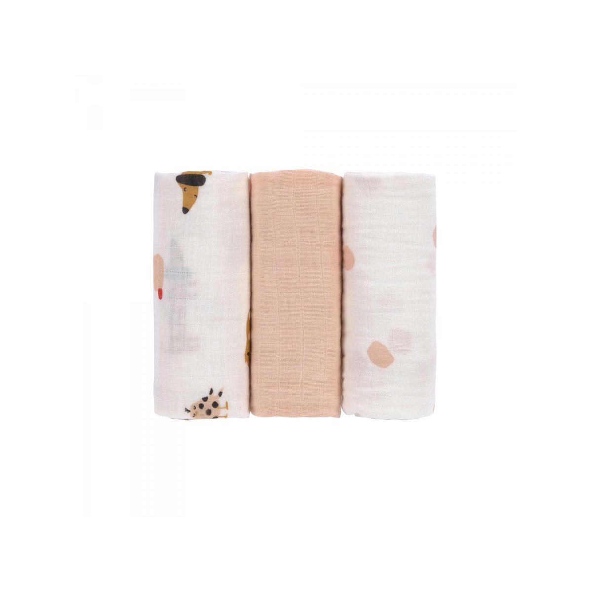 Lot de 3 langes multicolore, LASSIG