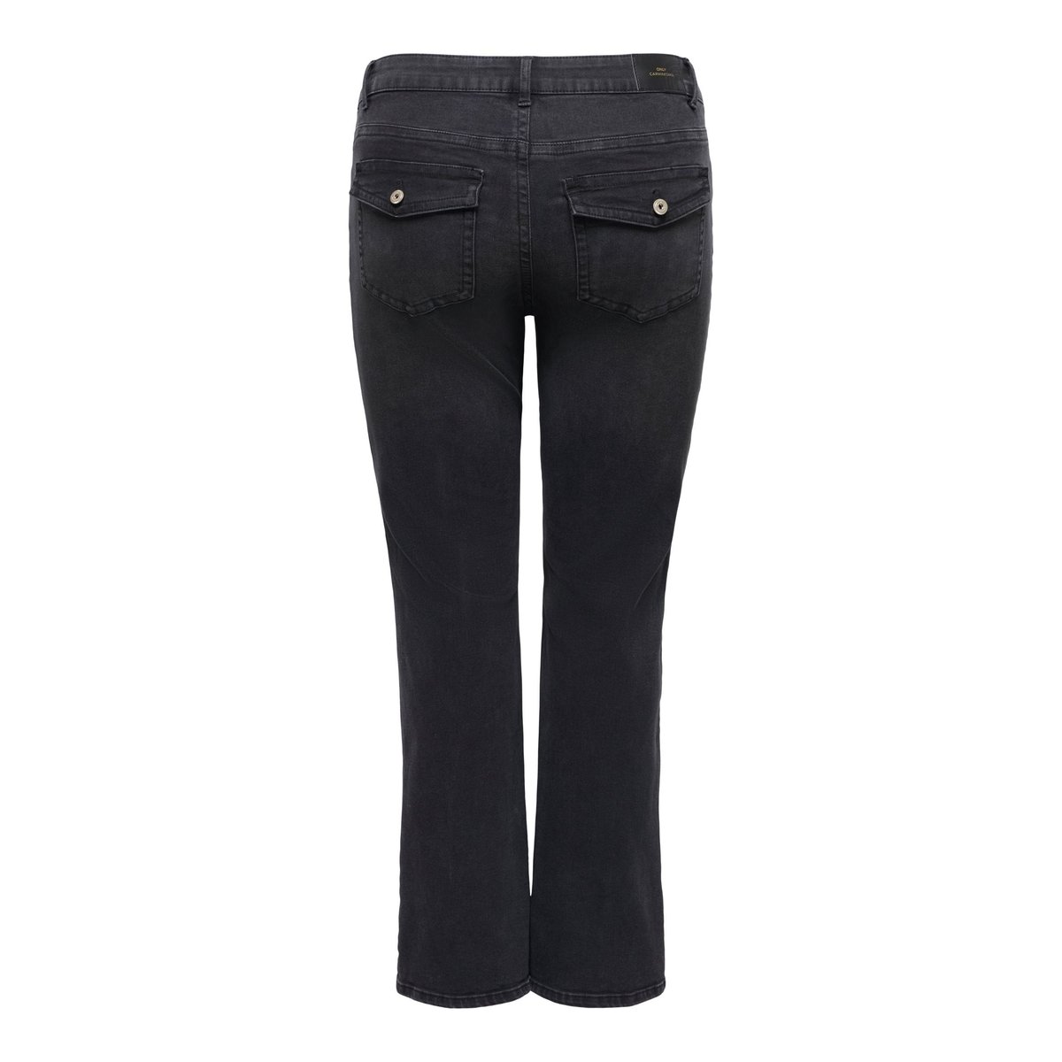 Jean Flared washed black, ONLY CARMAKOMA